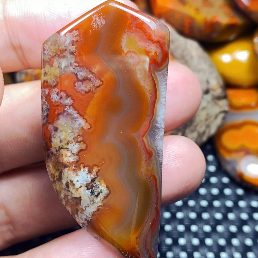 未镶嵌吊坠(不含链)玛瑙/玉髓壹*哥