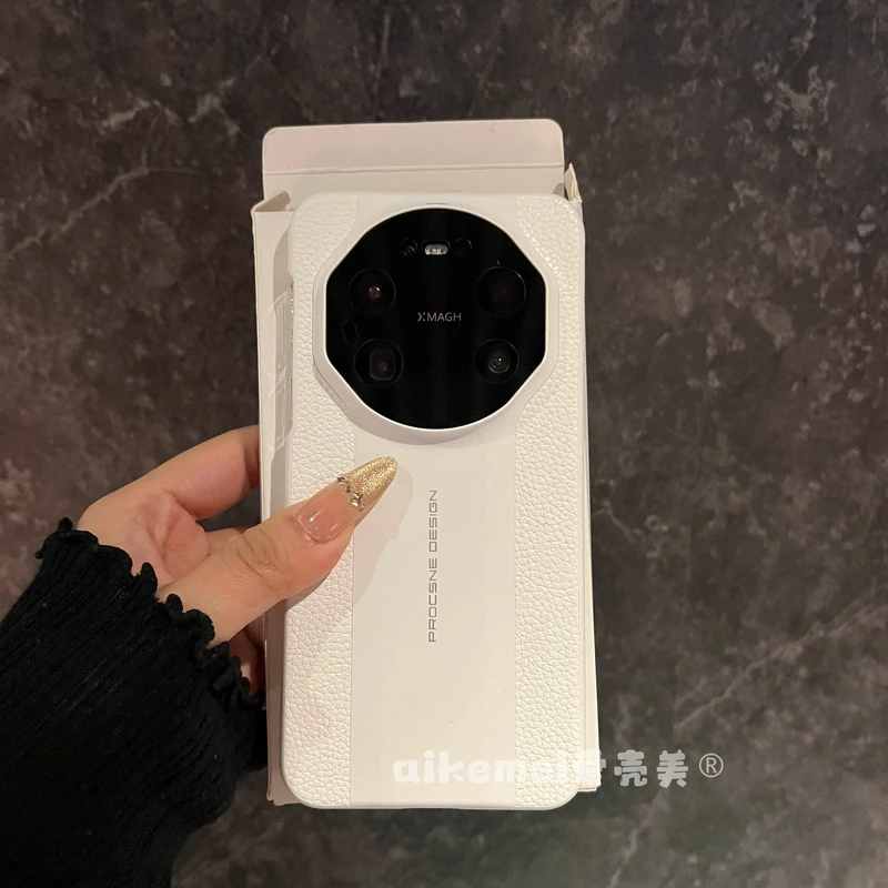 秒变保时捷适用华为mate80promax手机壳mate60pro荔枝纹50/40rs荣