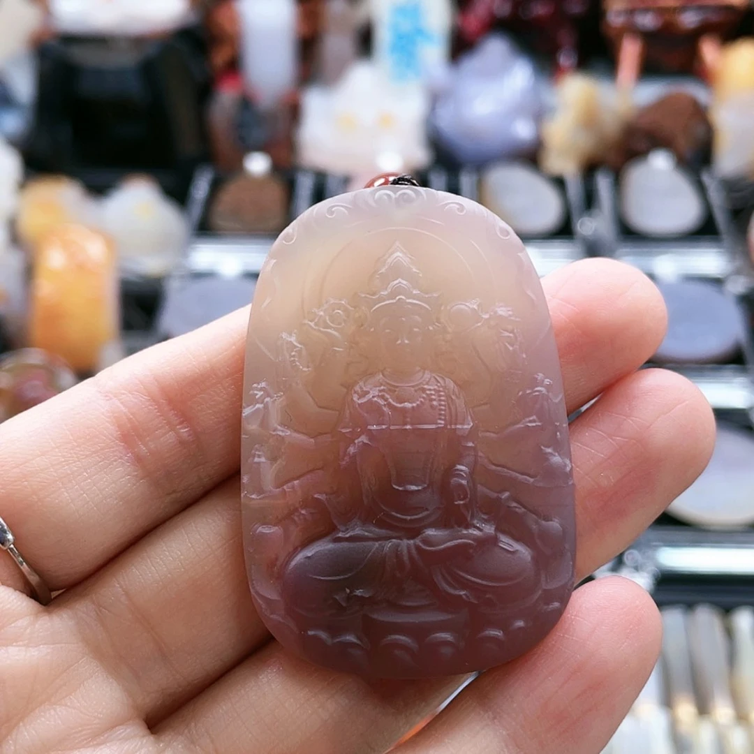 【闪购商品】玛瑙/玉髓未镶嵌珠宝半成品崔*笑