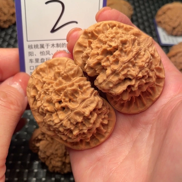 文玩核桃把件53官帽2