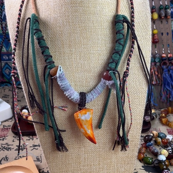 玛瑙/玉髓未镶嵌颈饰