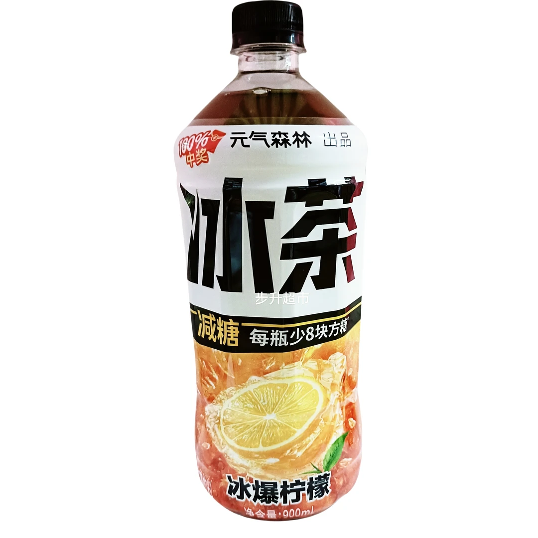 元气森林冰茶柠檬减糖 900ml