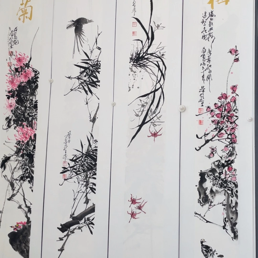 国画胡小春老师绘画