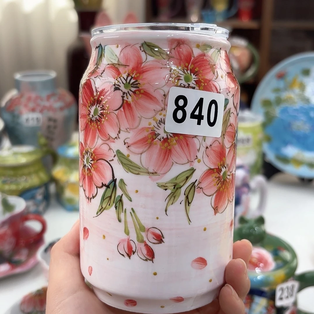 景德镇手绘高温釉下彩陶瓷茶具