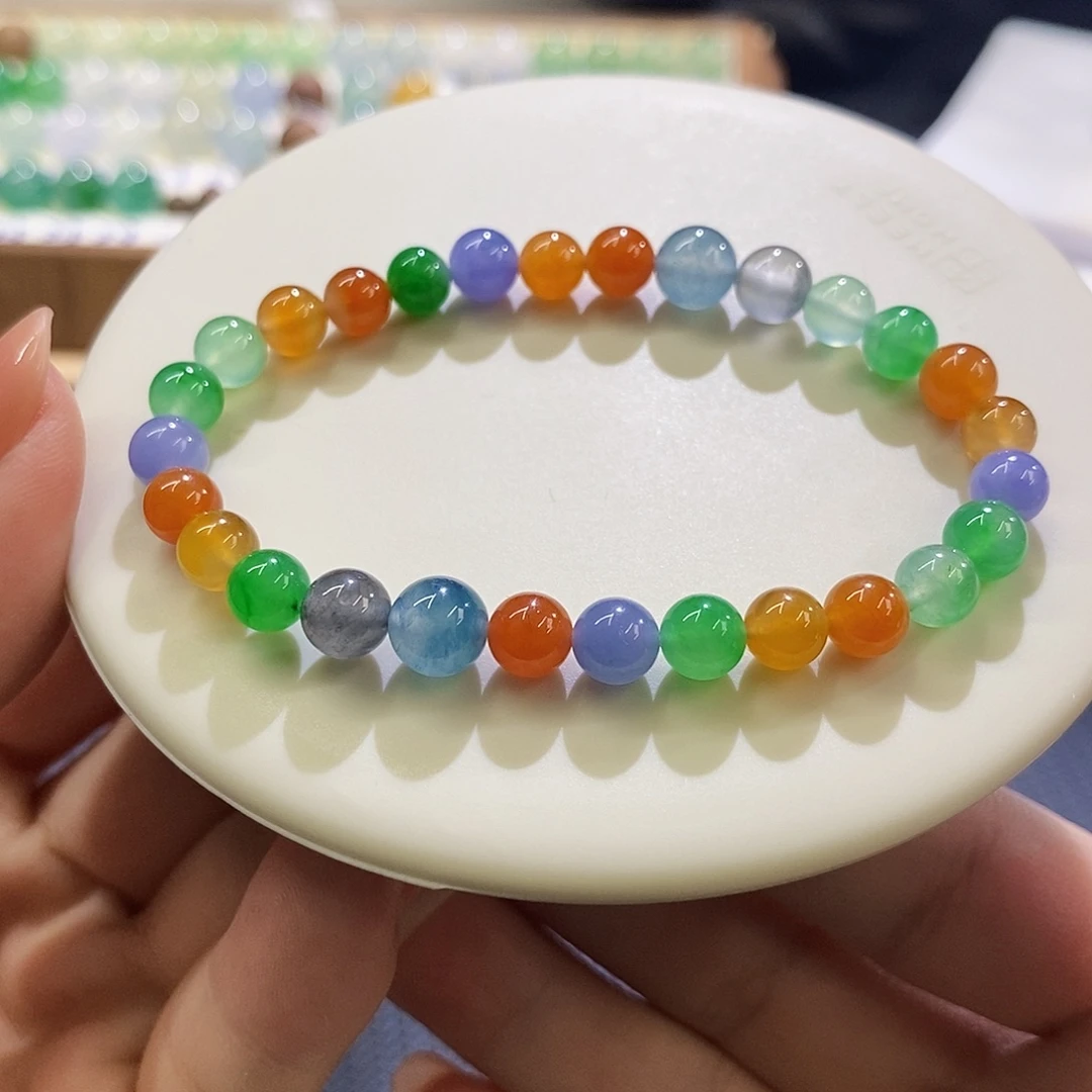 翡翠未镶嵌挂件糖果