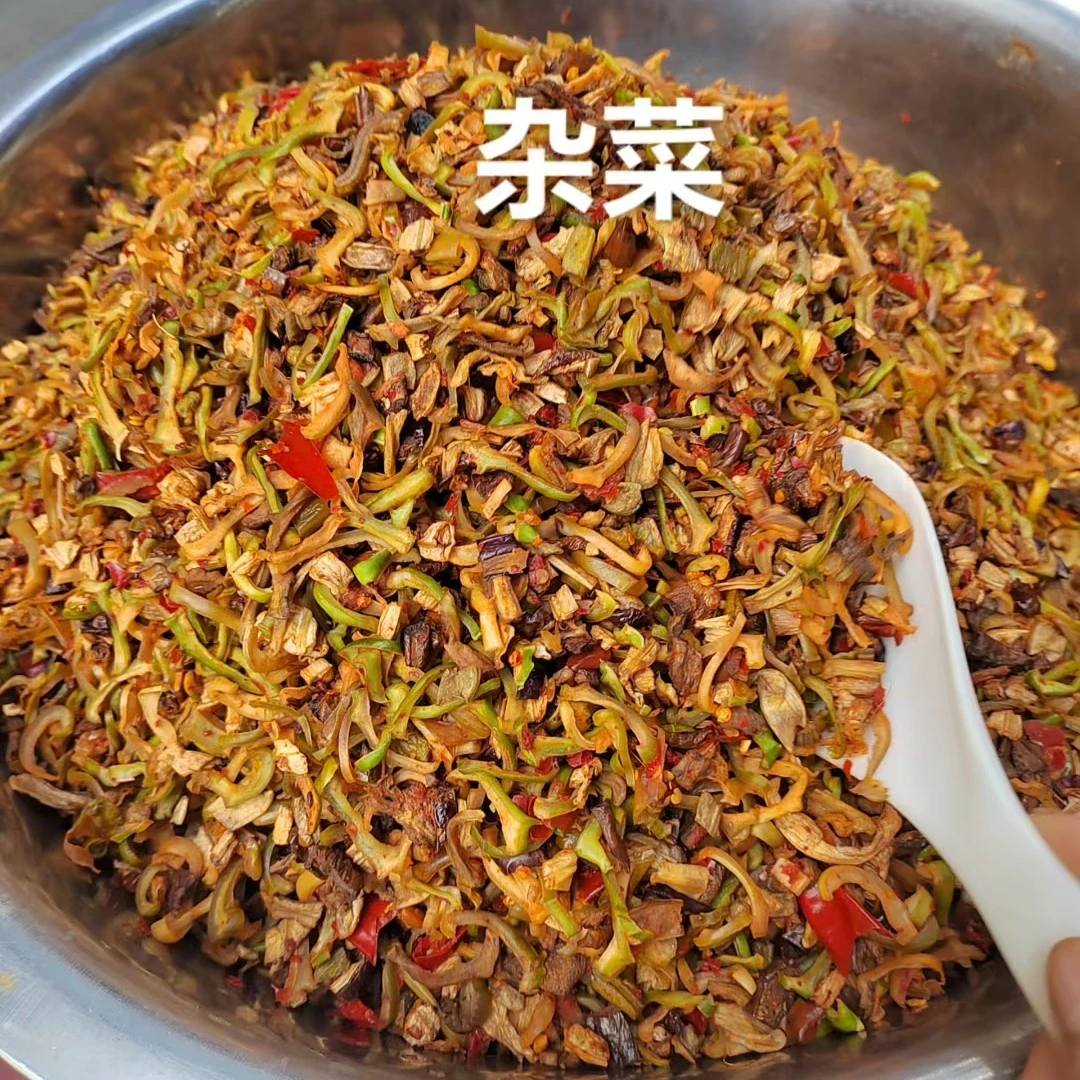 贵州锦屏农家特色菜杂菜刀豆豇豆茄子