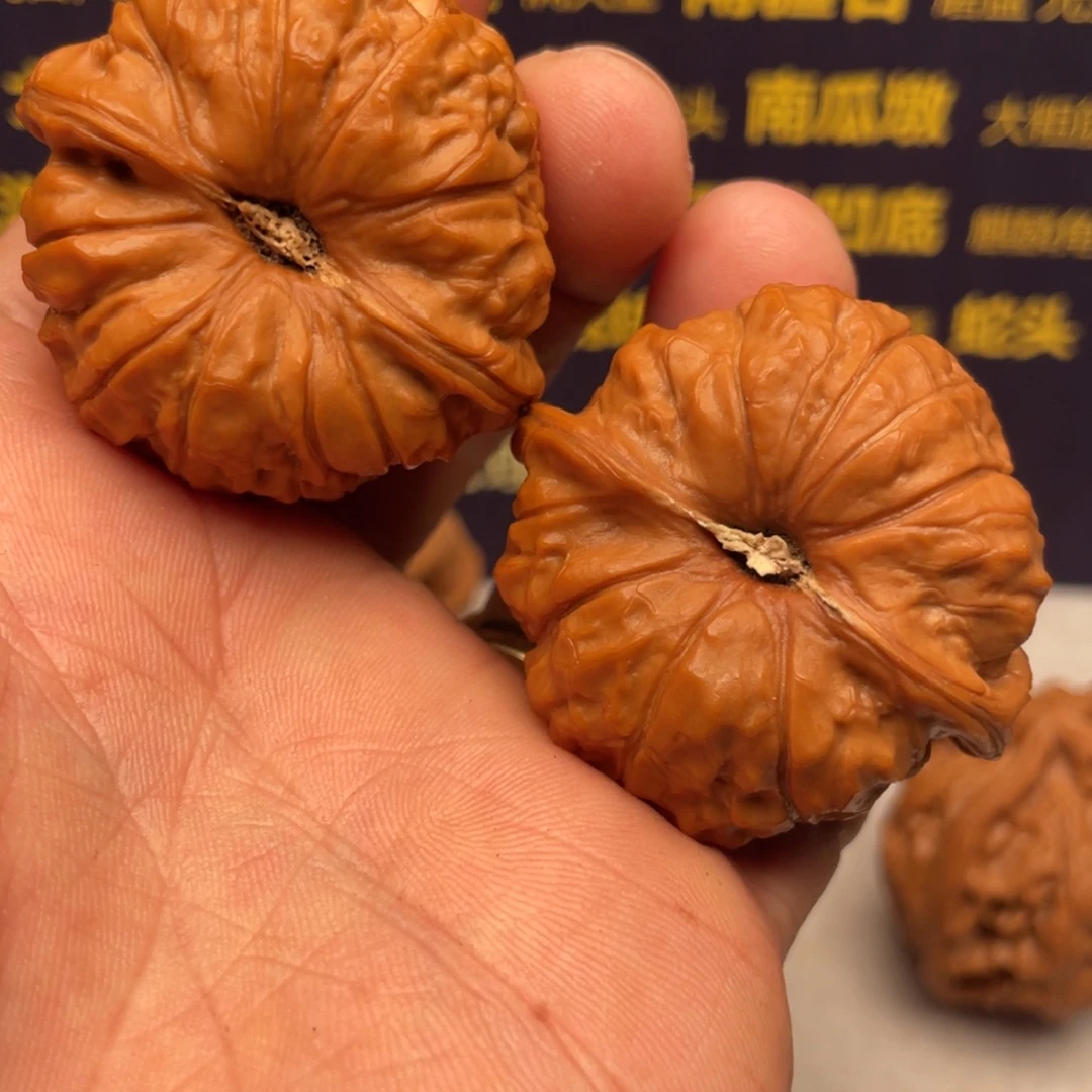 2***7文玩核桃吊坠42尺全品南瓜墩