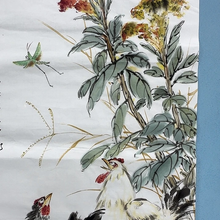松***洁竖款书画1236985339852695