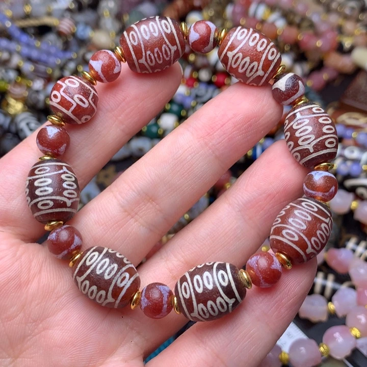 玛瑙/玉髓未镶嵌手链