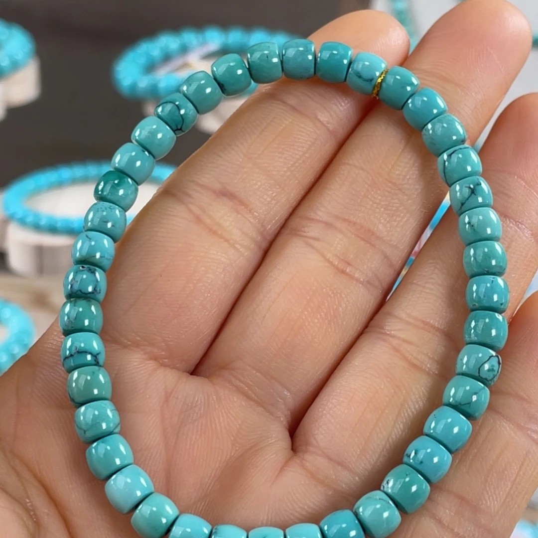 绿松石未镶嵌套链