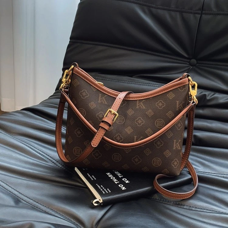 通勤女包2025新款潮夏季高级感百搭托特包时尚印花单肩斜挎手提包