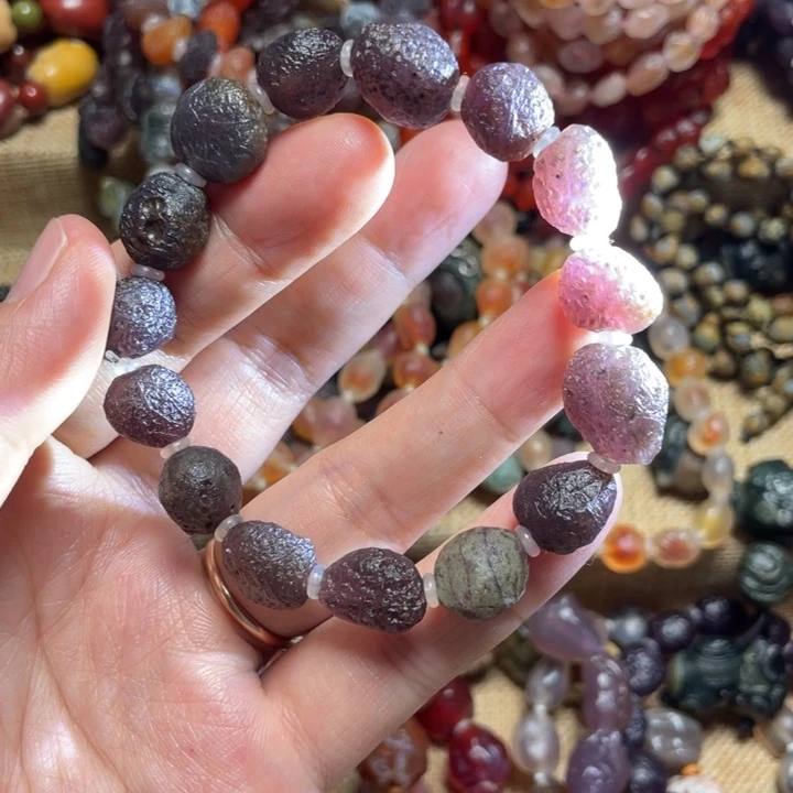 玛瑙/玉髓未镶嵌手链