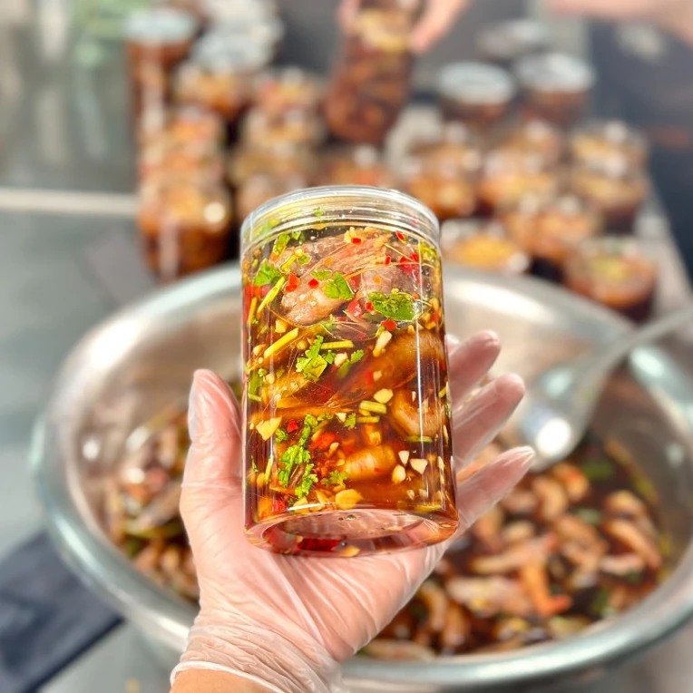 潮汕生腌樱花虾340g-350gg 瓶装密封新鲜腌制顺丰包邮