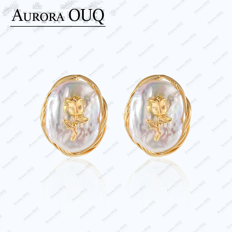 欧阳琴 合金合成锆石耳饰 【琴愿为你】时尚耳坠高端女耳环YE190528