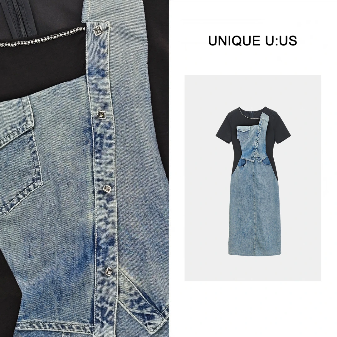 【金雯】海德公园百搭气质设计风连衣裙-250661