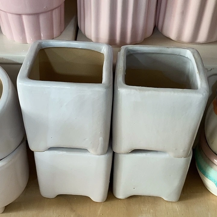 摆件多肉植物盆瑕疵有孔