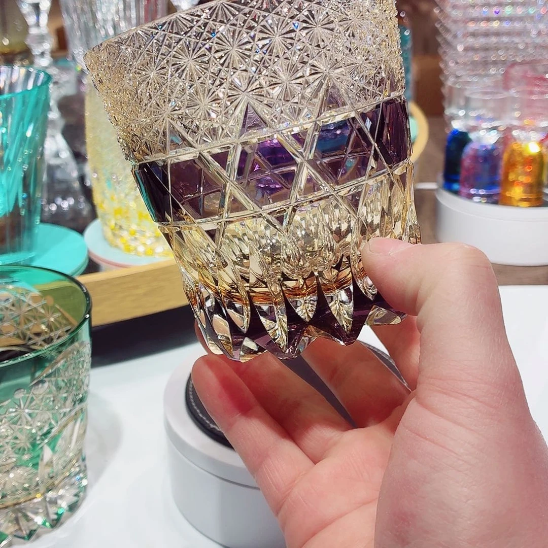 水晶玻璃无盖款威士忌