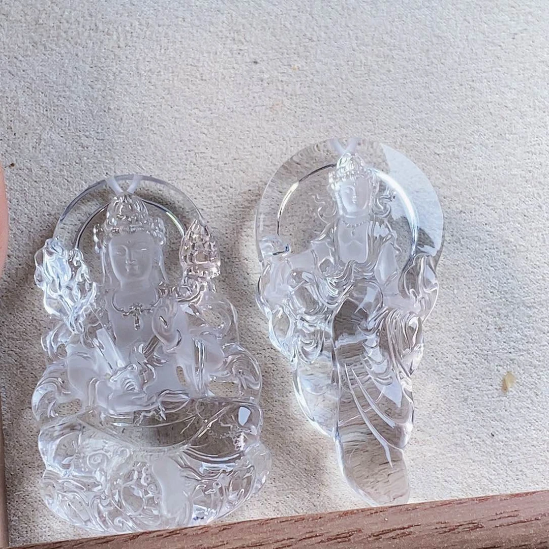 颈饰未镶嵌水晶一*耳吊坠