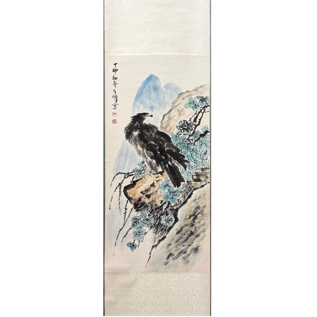 lot21【峰岩雄鹰】95*43cm 3.7平方尺 立轴