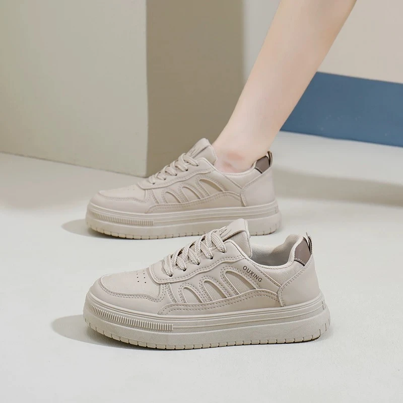 【女生板鞋】秋冬休闲百搭尤莱特学生小白鞋板鞋G7605