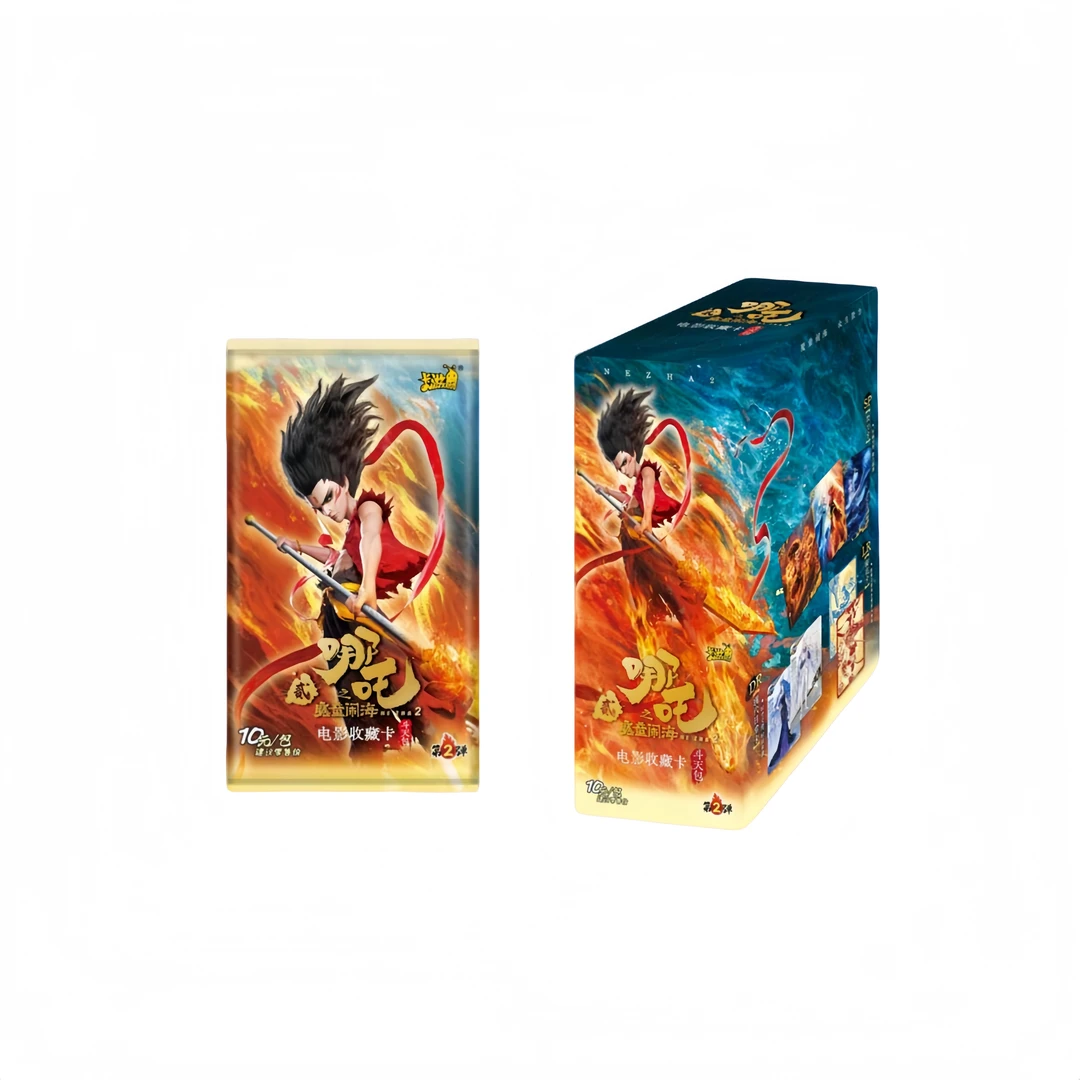 【CC】卡游 哪吒之魔童闹海 电影收藏卡-斗天包第二弹收藏卡牌盲盒S