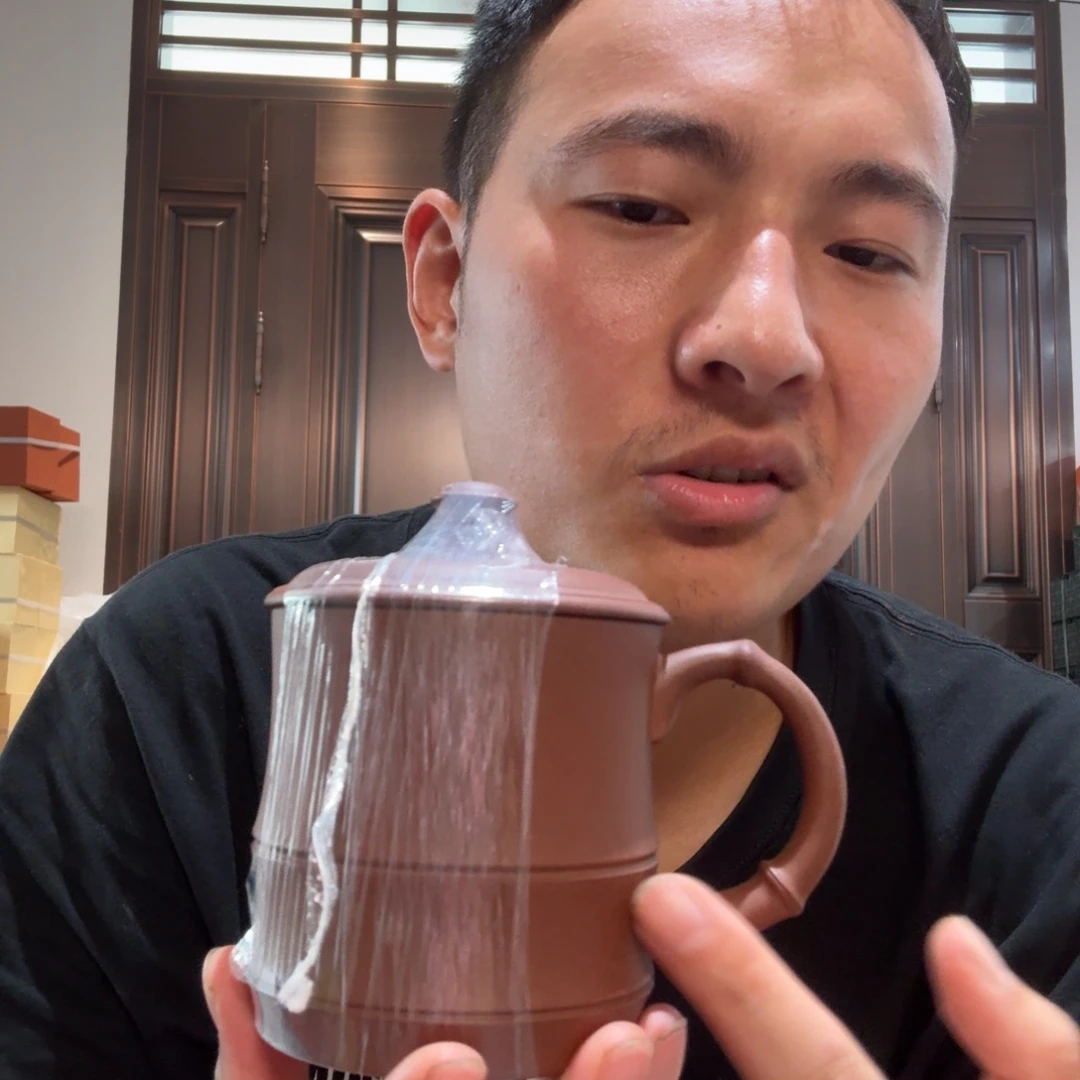 紫砂茶杯原矿的制作方法是将