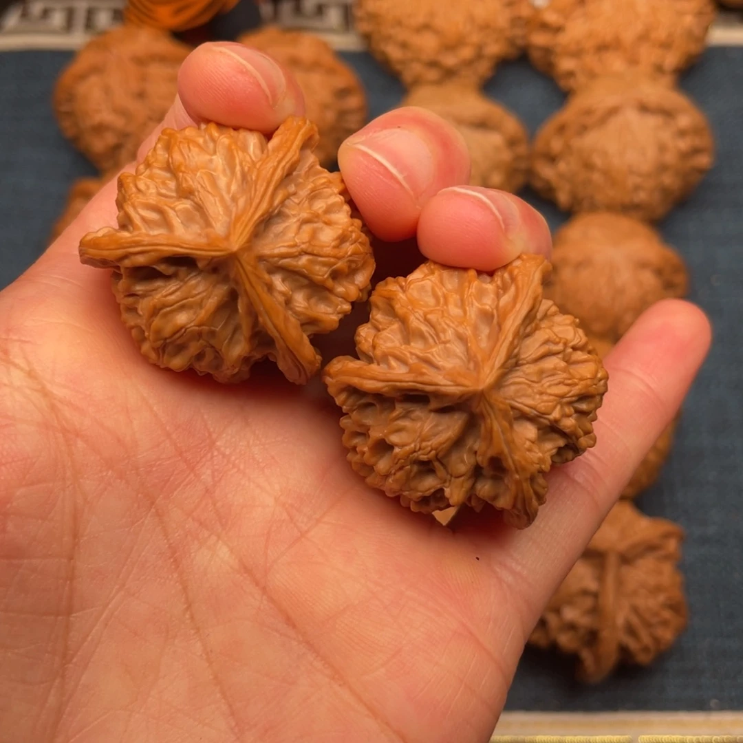 文玩核桃把件37全品毕业矮桩正奔