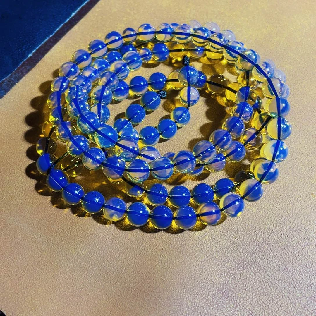 未镶嵌蓝珀裸石6加108毕业品质