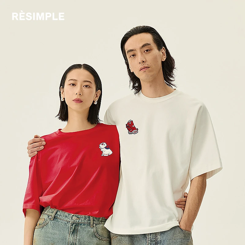 RESIMPLE简单点极简生活-短袖T恤-0934