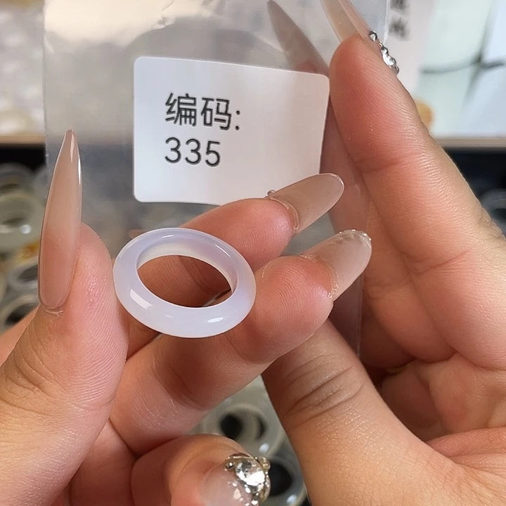 玛瑙/玉髓未镶嵌戒指335港15