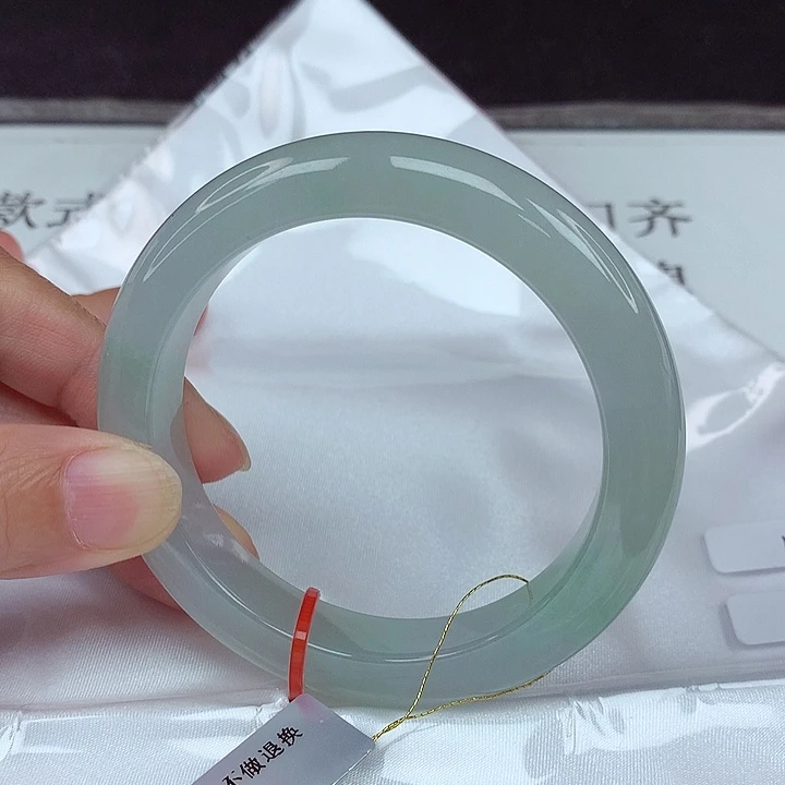 翡翠未镶嵌手镯58圈4944