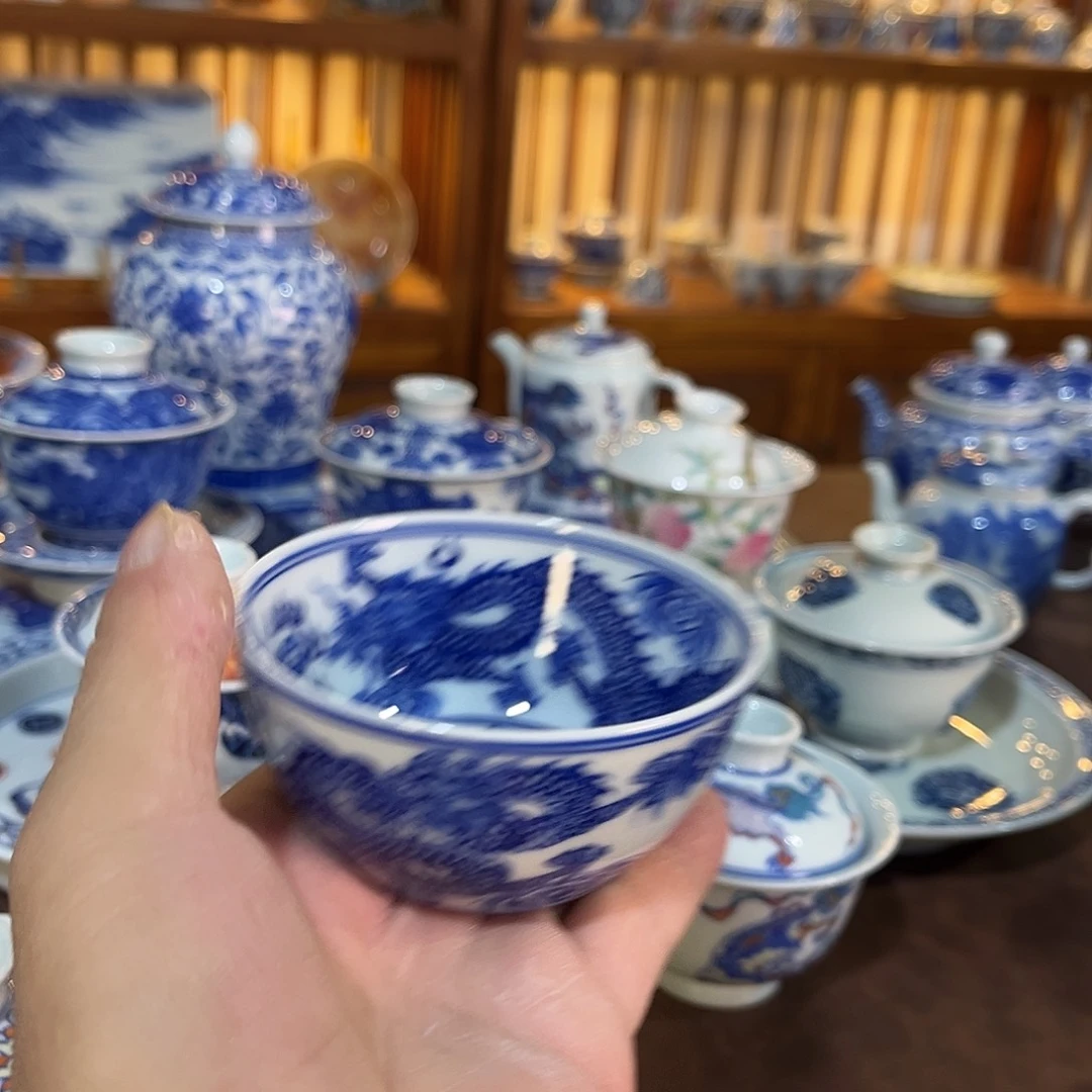 錡镇堂手工手绘绘杯