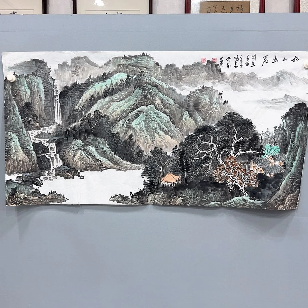国画国画作品多次入选