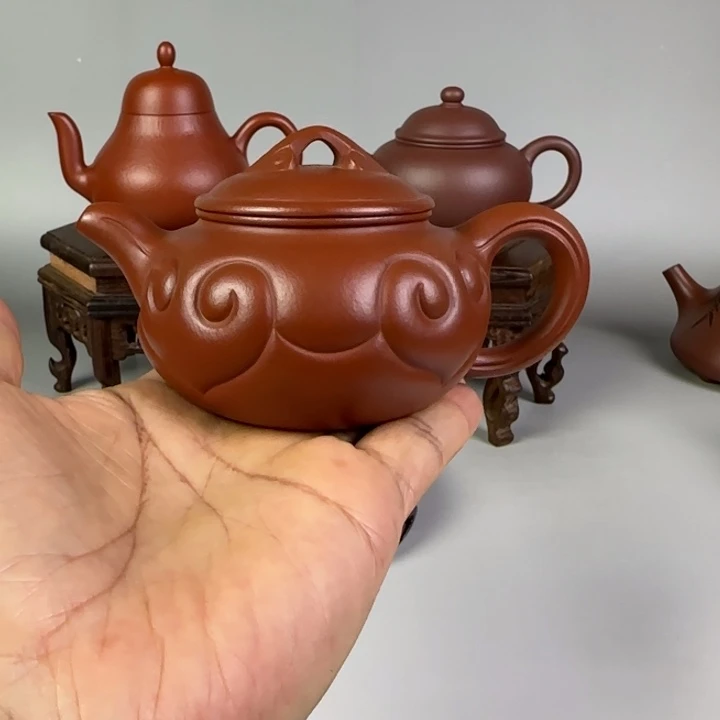 瓦***格茶壶朱泥仿古如意180 cc左右