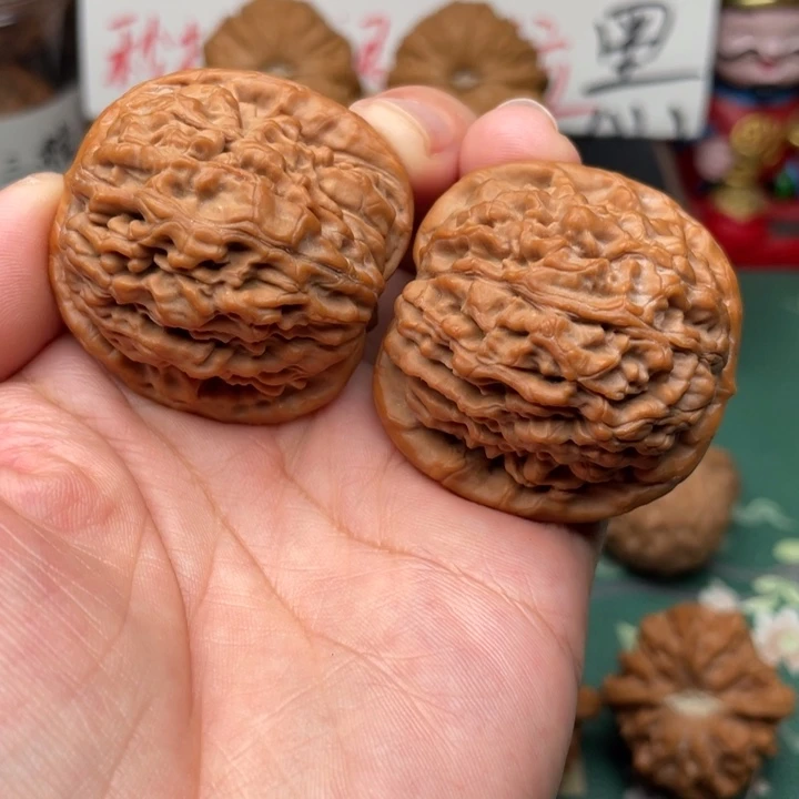 【闪购商品】文玩核桃吊坠玄41莲花