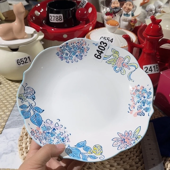 瓷微瑕陶瓷满15包邮6403