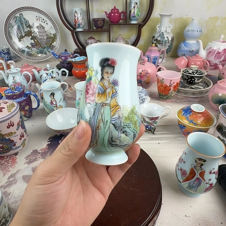 陶摆件景德镇陶瓷老厂瓷30