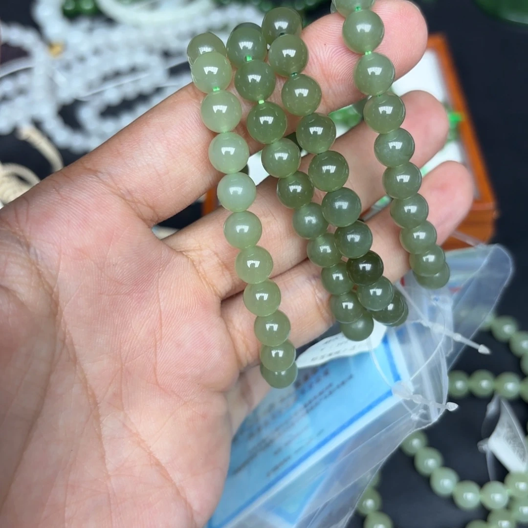 和田玉未镶嵌手链拍一发一多样性