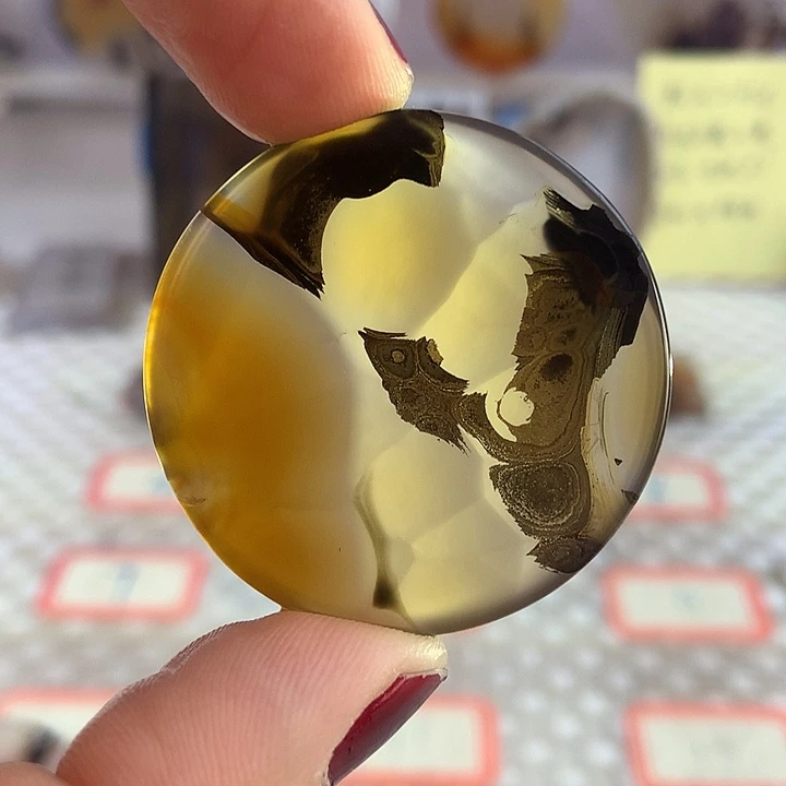 玛瑙/玉髓合金颈饰