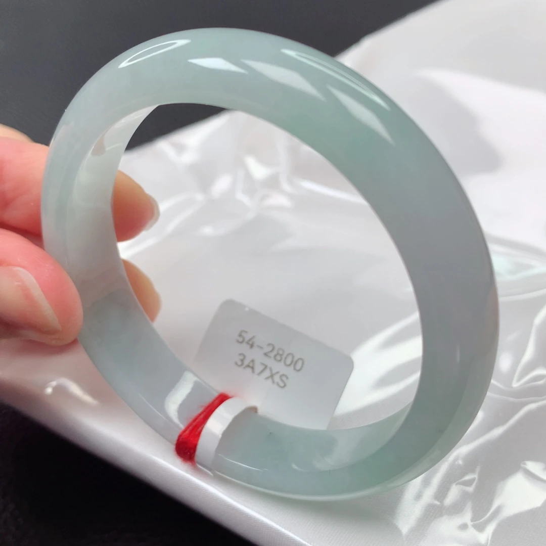 【闪购商品】翡翠手镯未镶嵌34号正圈xs54