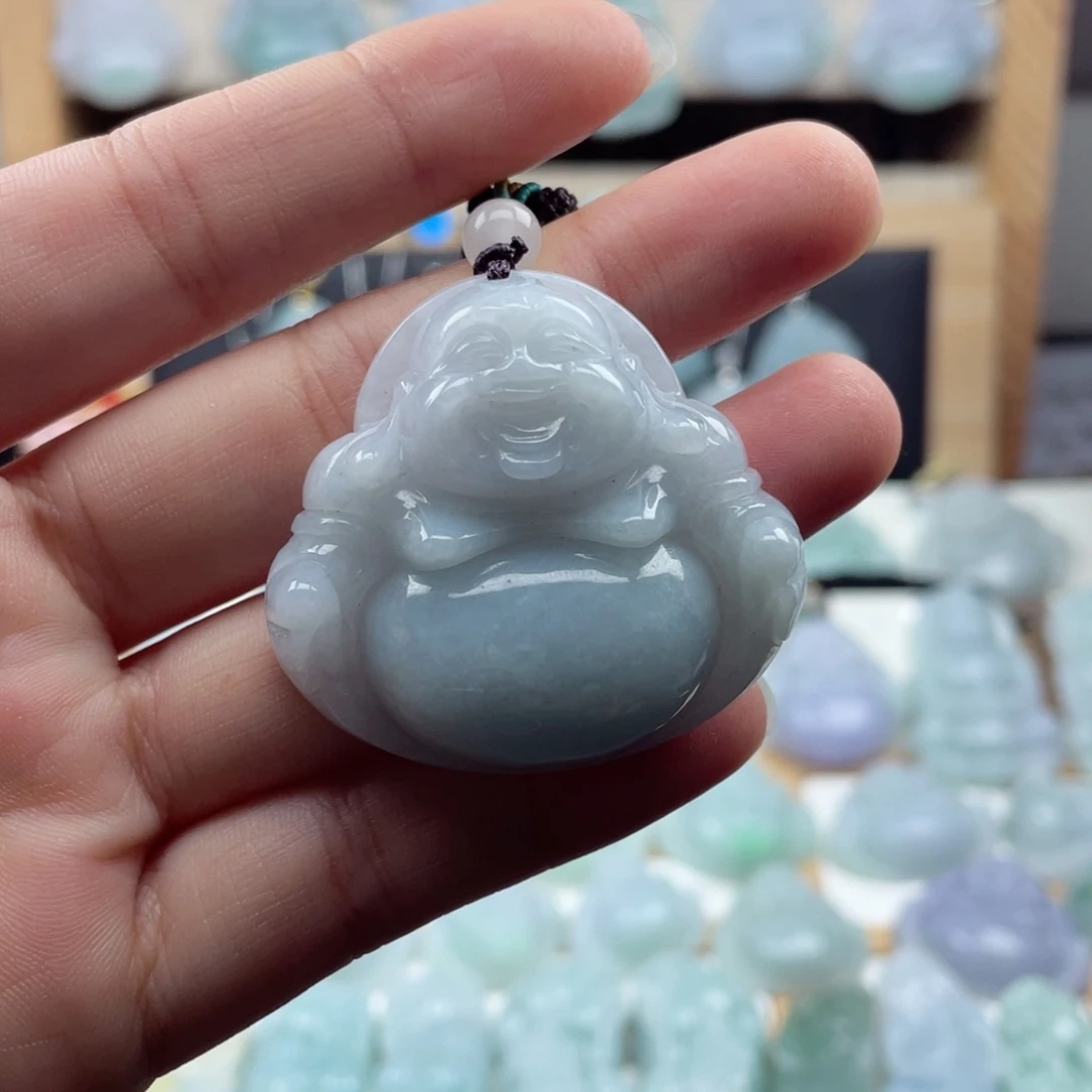 颈饰未镶嵌翡翠39尺寸佛公厚装