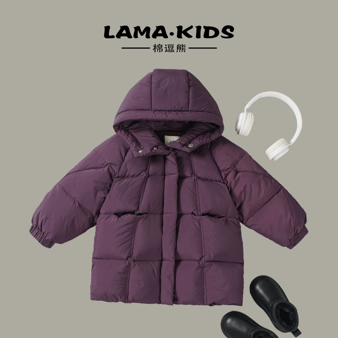 【棉逗熊品牌】男童韩版冬季休闲男童百搭酷帅【羽绒服】-12275