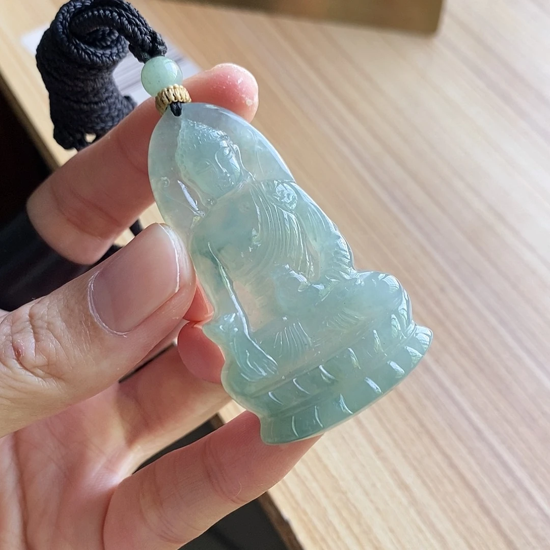 【闪购商品】颈饰未镶嵌翡翠天然缅甸A货翡翠