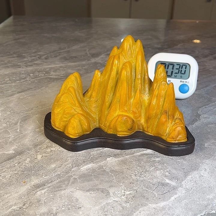 卡***叔奇石茶宠鱼缸文房摆件