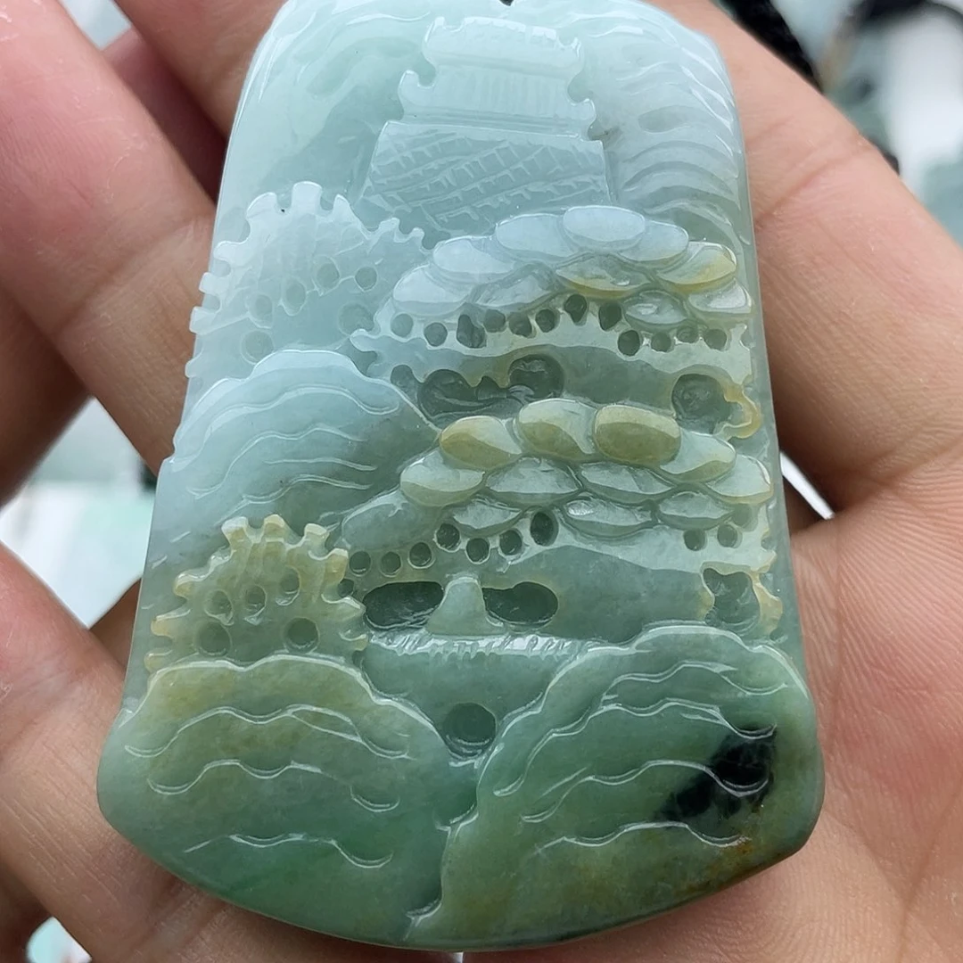 颈饰未镶嵌翡翠翡翠