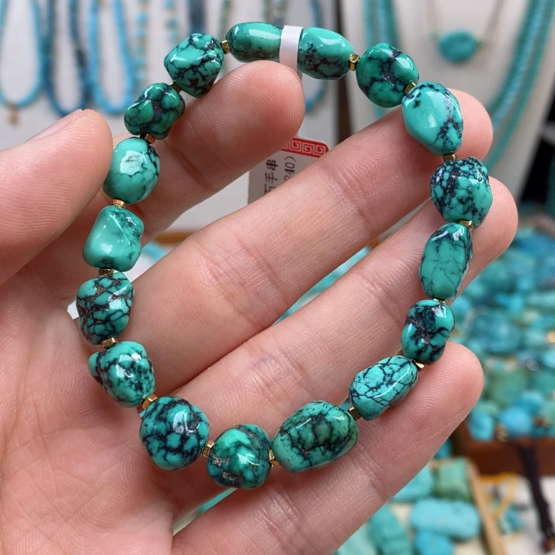 绿松石未镶嵌手串