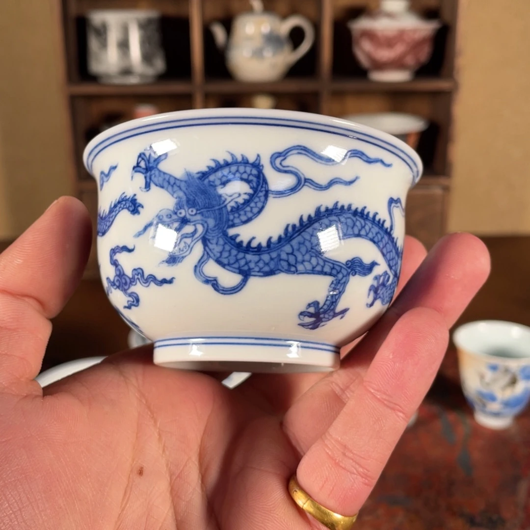 瓷摆件景德镇陶瓷老陶