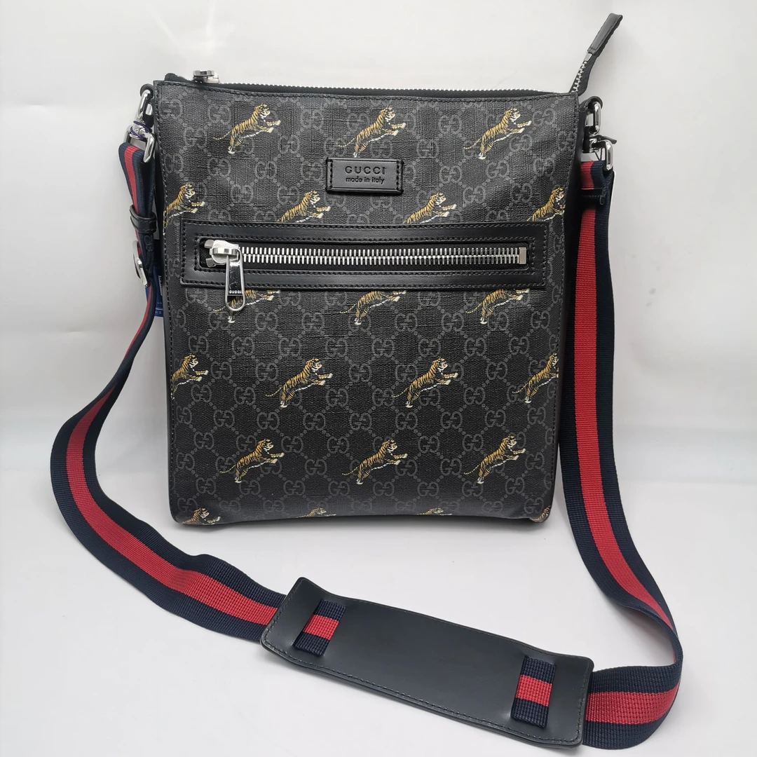 99新 GUCCI/古驰 96新 17228 古驰爬山虎单肩斜挎包