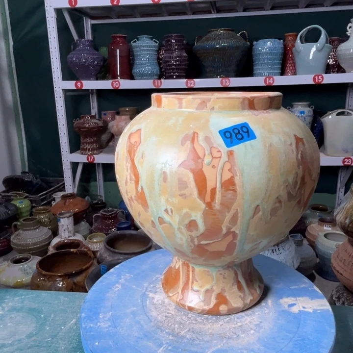 景德镇陶瓷花盆花器989