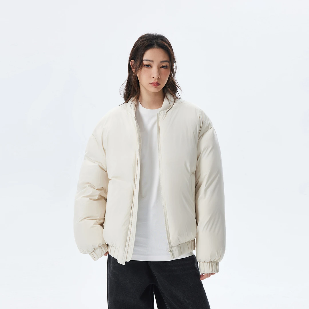 CHINISM赤尘 飞行夹克羽绒服男冬季新款美式短款加厚保暖外套2038